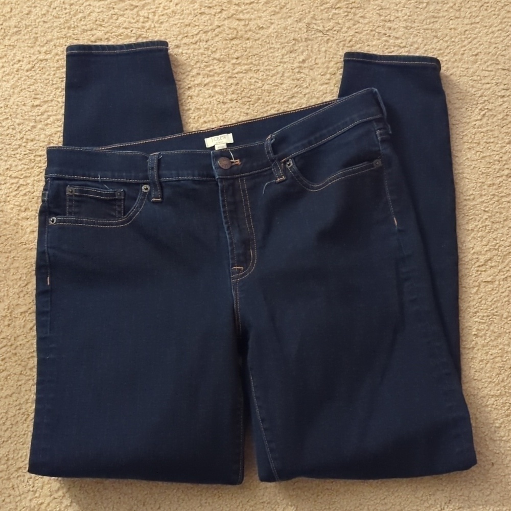 J.Crew Dark Wash Denim Skinny Jeans Size 31/30